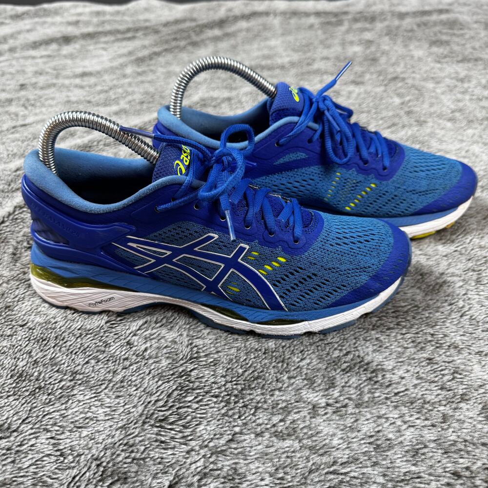 Asics Womens Gel Kayano 24 Blue Running Shoes Women's 7.5